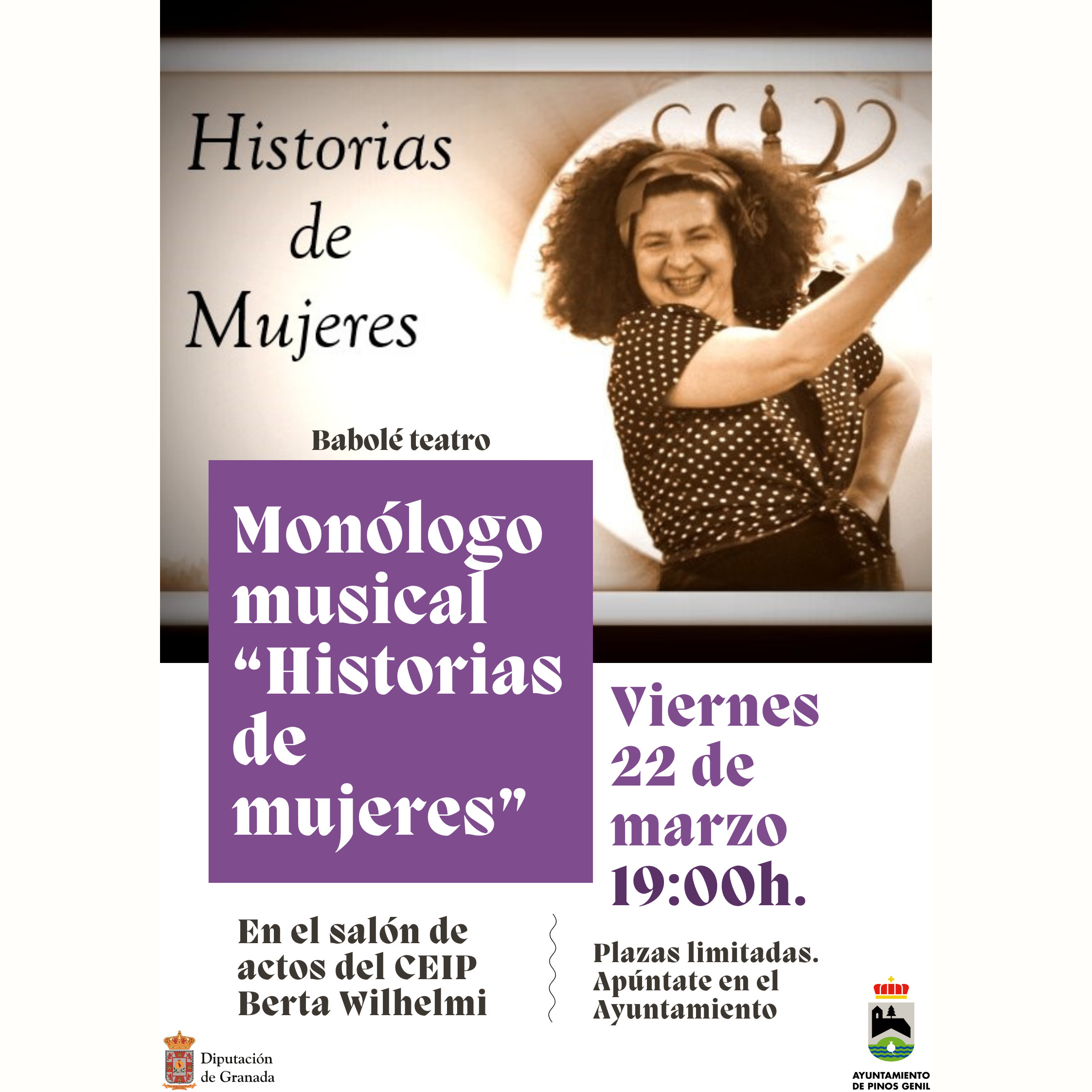 Monólogo Musical "Historias de Mujeres"