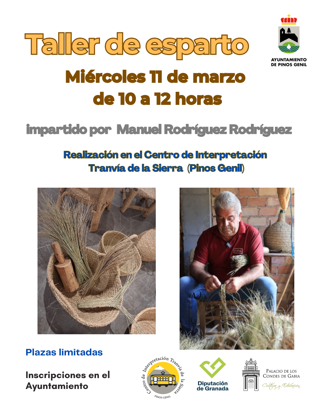 3-Taller de esparto miércoles 11 marzo 2026