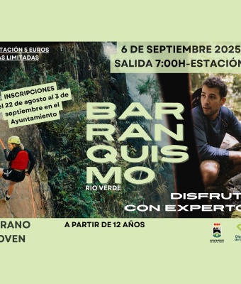 Barranquismo en Río Verde