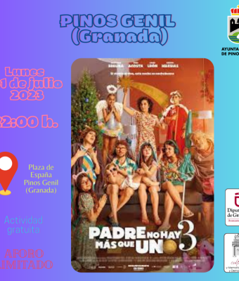📽️ Cine "Padre no hay más que uno 3"