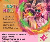 ¡Llega la Fiesta Holi a Pinos Genil!