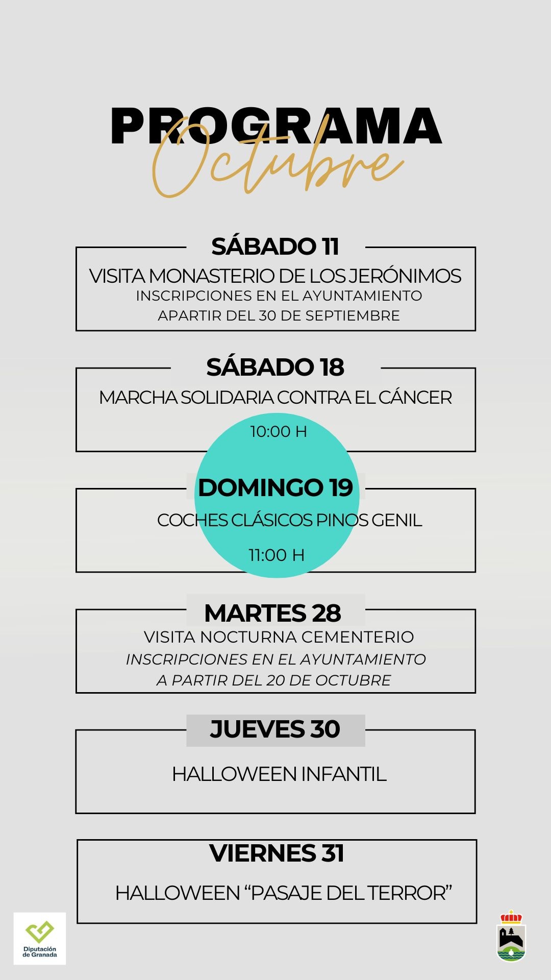 cartel del evento