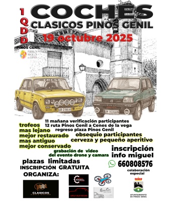 I QUEDADA COCHES CLÁSICOS PINOS GENIL