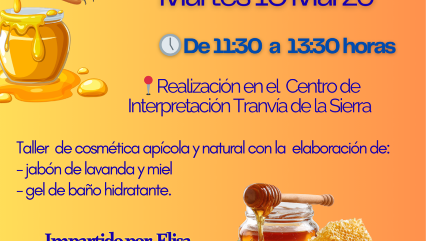 2-Cartel taller miel cosm 10 marzo