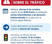 INFORMACIÓN IMPORTANTE SOBRE EL TRÁFICO
