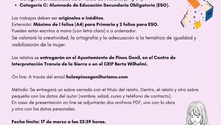 CARTEL BASES I CONCURSO CUENTOS 2026 CARTEL BASES I CONCURSO CUENTOS 2026