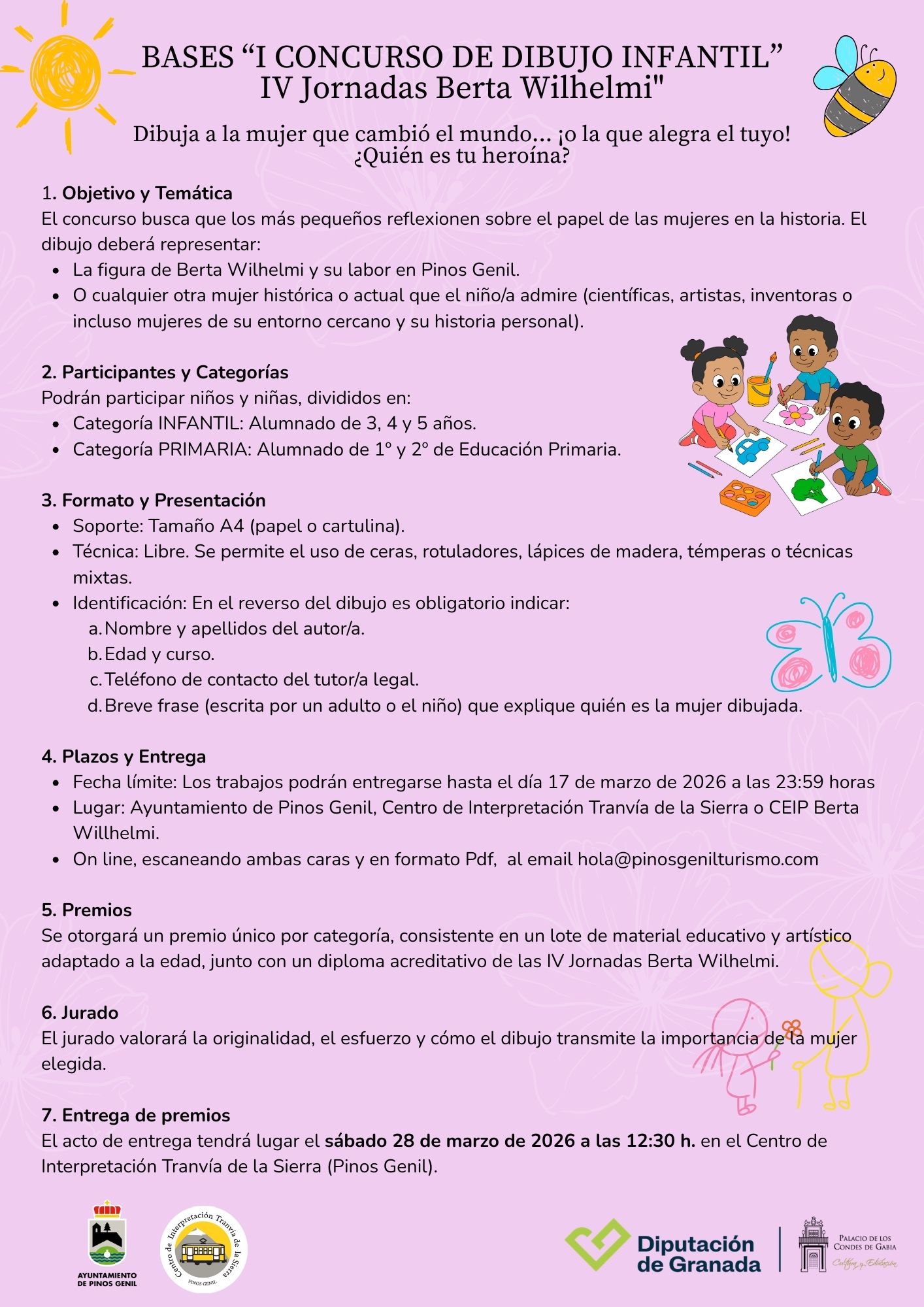 CARTEL BASES I CONCURSO DIBUJO 2026 CARTEL BASES I CONCURSO DIBUJO 2026