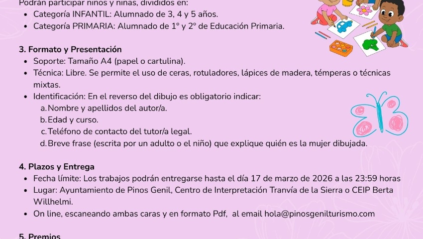 CARTEL BASES I CONCURSO DIBUJO 2026 CARTEL BASES I CONCURSO DIBUJO 2026