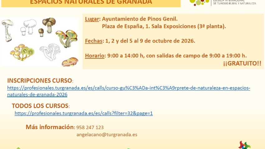 CURSO GUÍA. Pinos Genil
