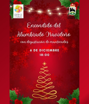 Encendido del alumbrado navideño de Pinos Genil 2024