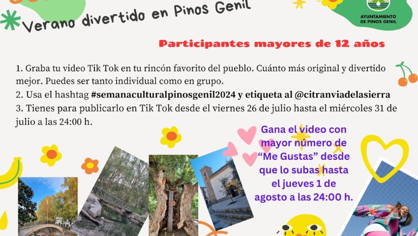 Cartel concurso tik tok 2024IG