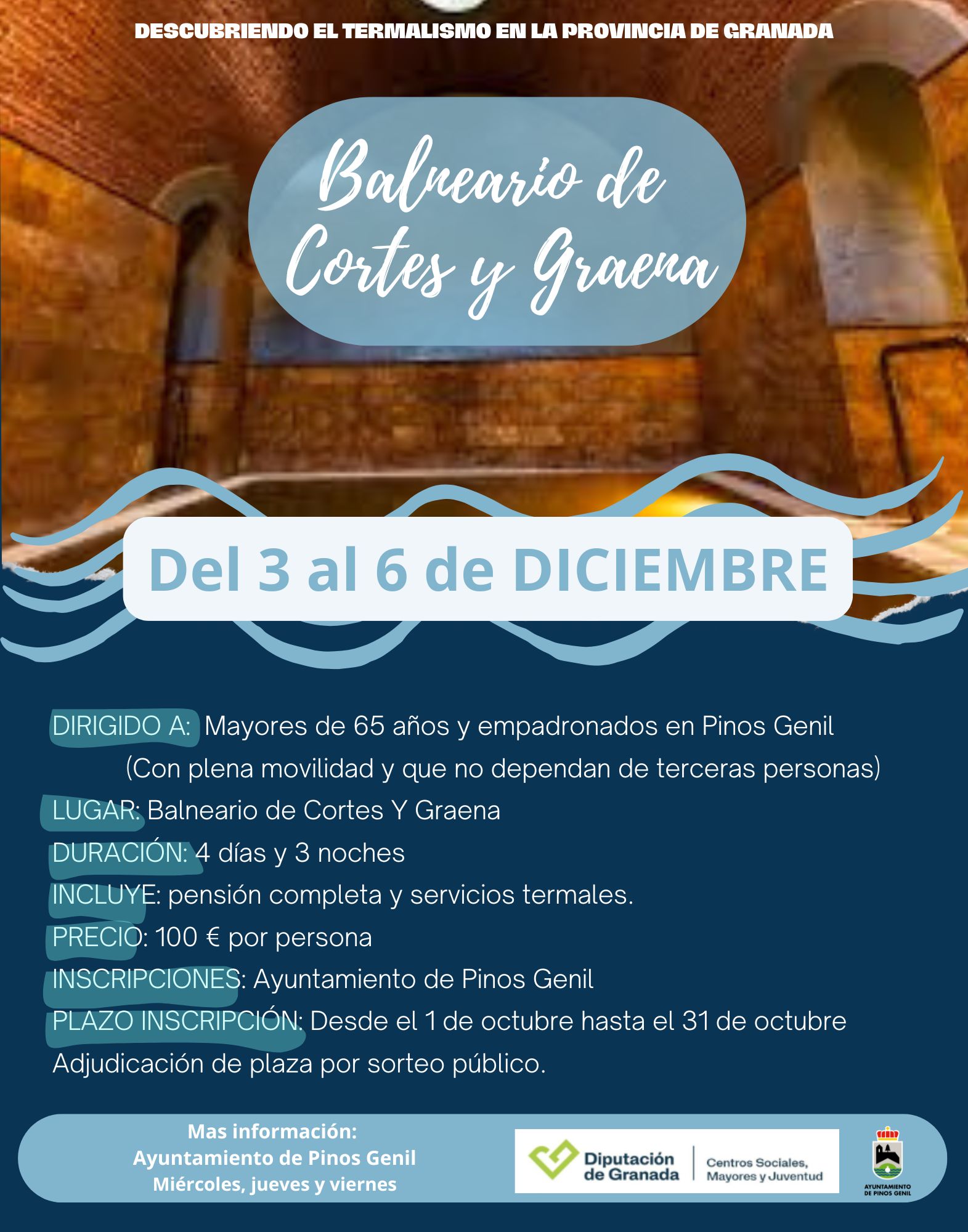 DESCUBRIENDO EL TERMALISMO EN LA PROVINCIA DE GRANADA
