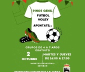 Futbol - Voley  Pinos Genil Grupos de 4 a 7 años