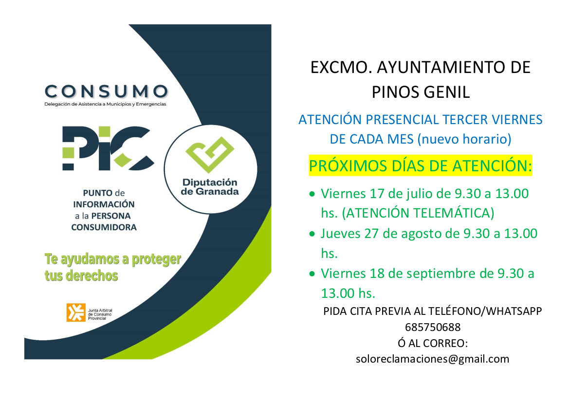 Horario PIC- Tercer Trimestre
