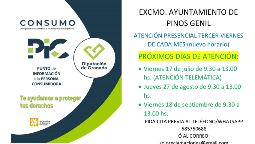 Horario PIC- Tercer Trimestre