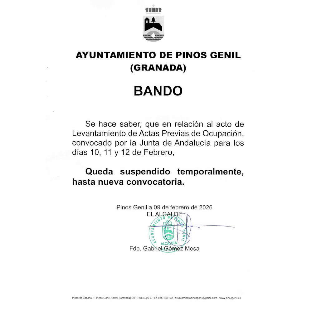 Suspension Levantamiento Actas Previas OcupacionIG