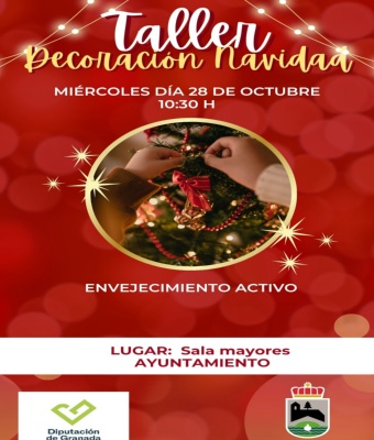 TALLER DE DECORACIÓN NAVIDEÑA