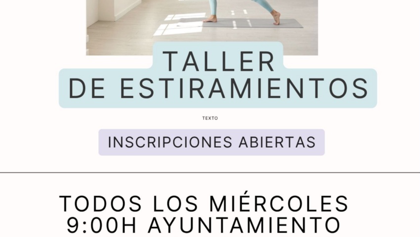 Taller de Estiramientos Taller de Estiramientos