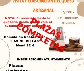 VISITA Y ELABORACIÓN DE QUESO ARTESANAL - PLAZAS COMPLETAS