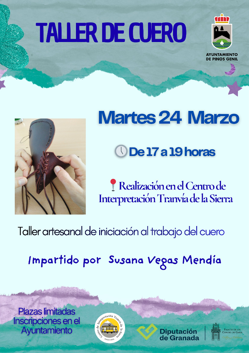 Taller artesanal de iniciación al trabajo del cuero