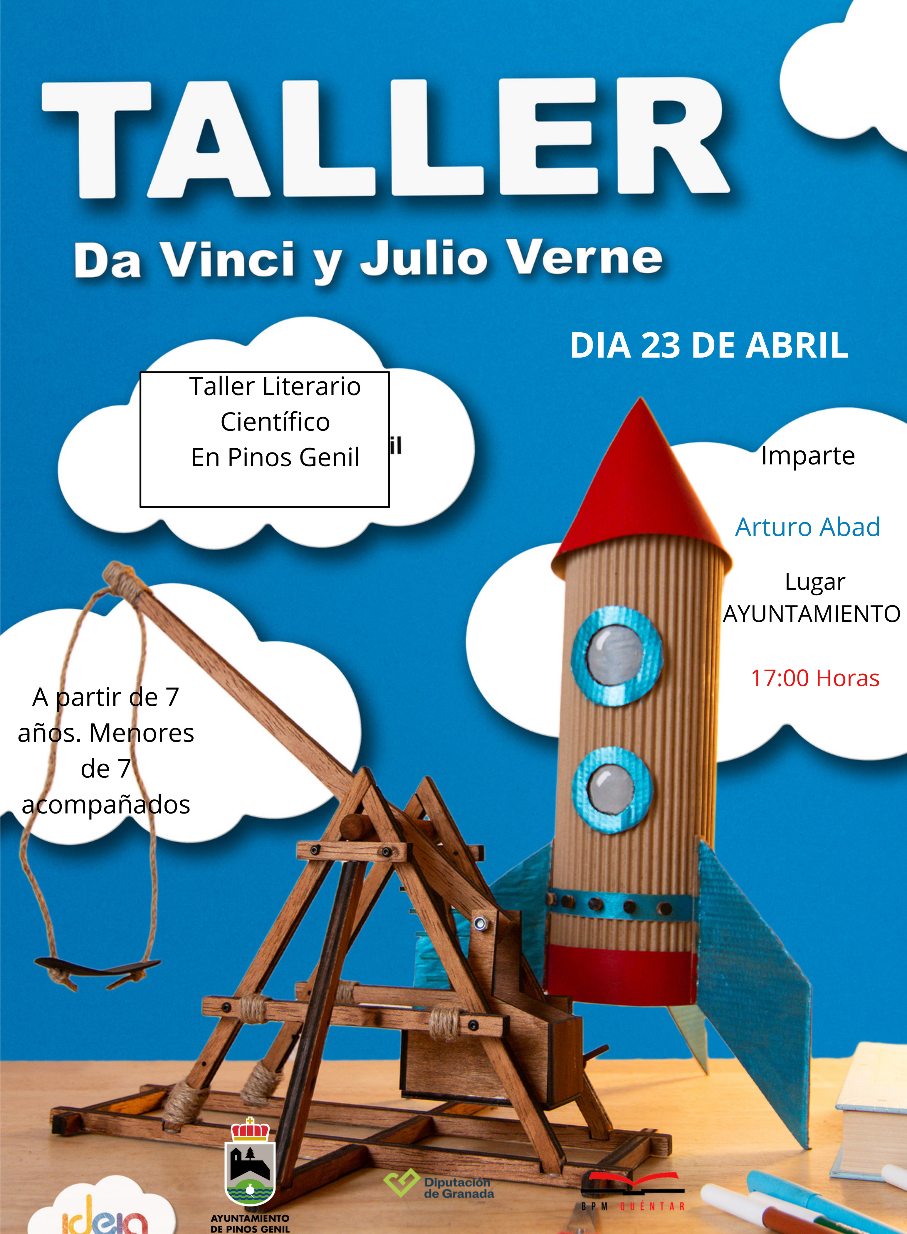 Taller Da Vinci y Julio Verne