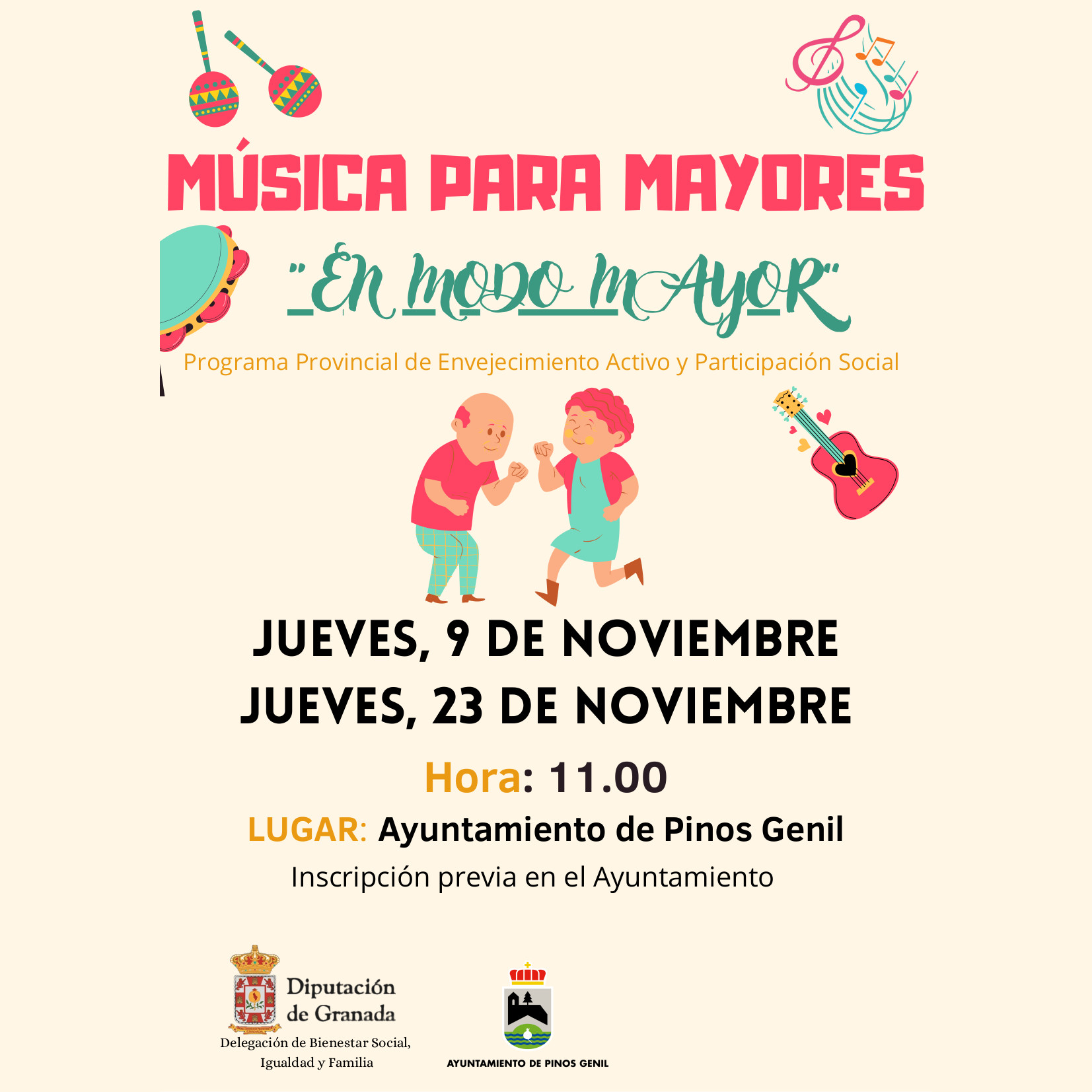 Música para mayores. En modo Mayor.
