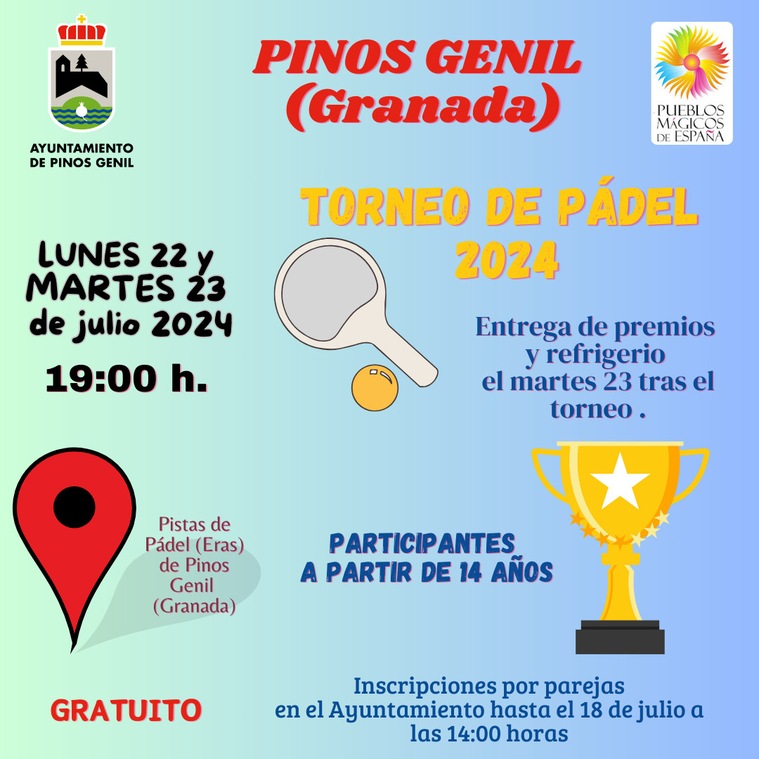 Trofeo de Pádel Pinos Genil 2024