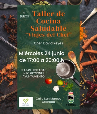 Taller de Cocina Saludable "Viajes del Chef"