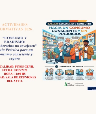 Taller "CONSUMO Y EDADISMO. Tus derechos no envejecen"