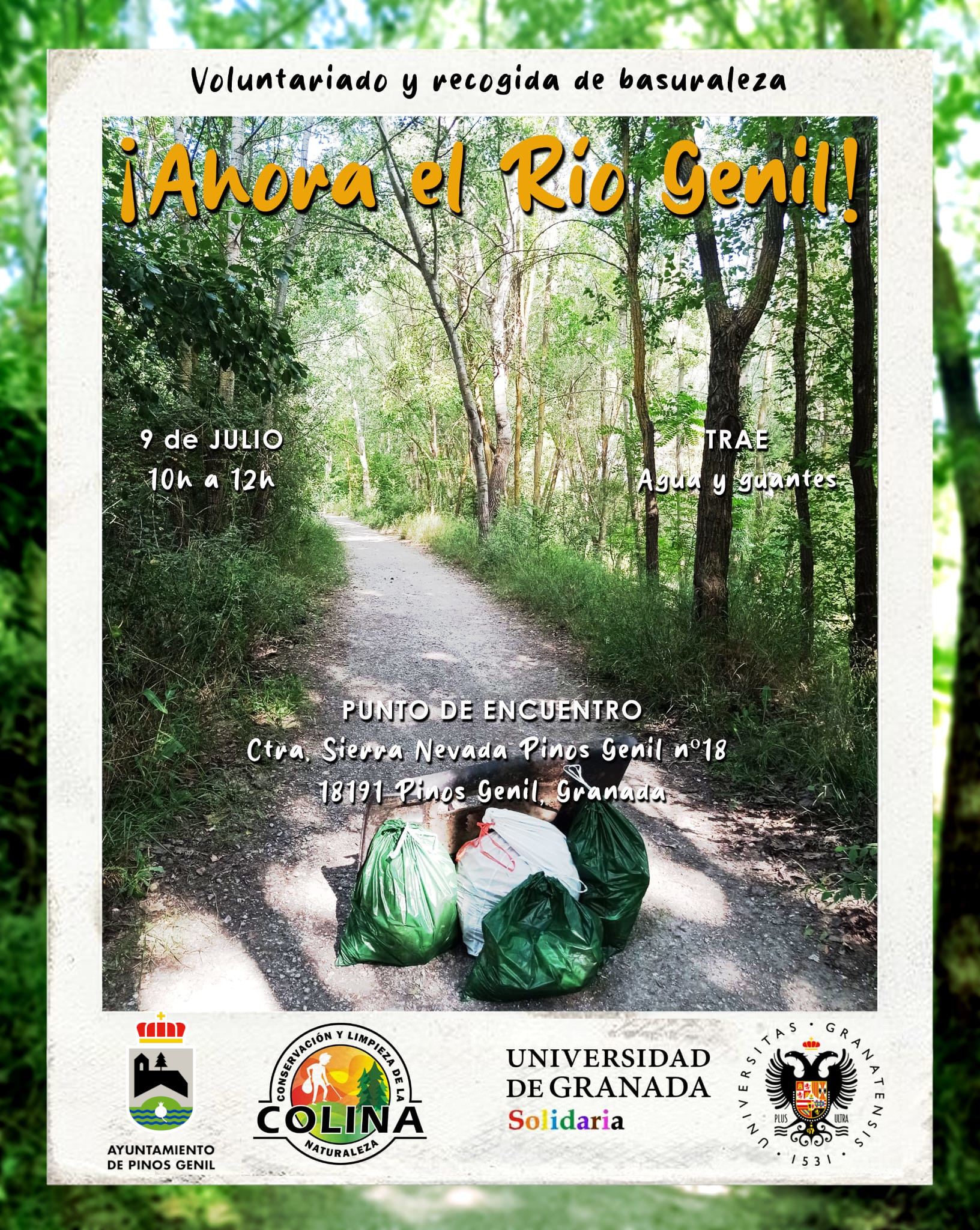 Limpieza del Río Genil