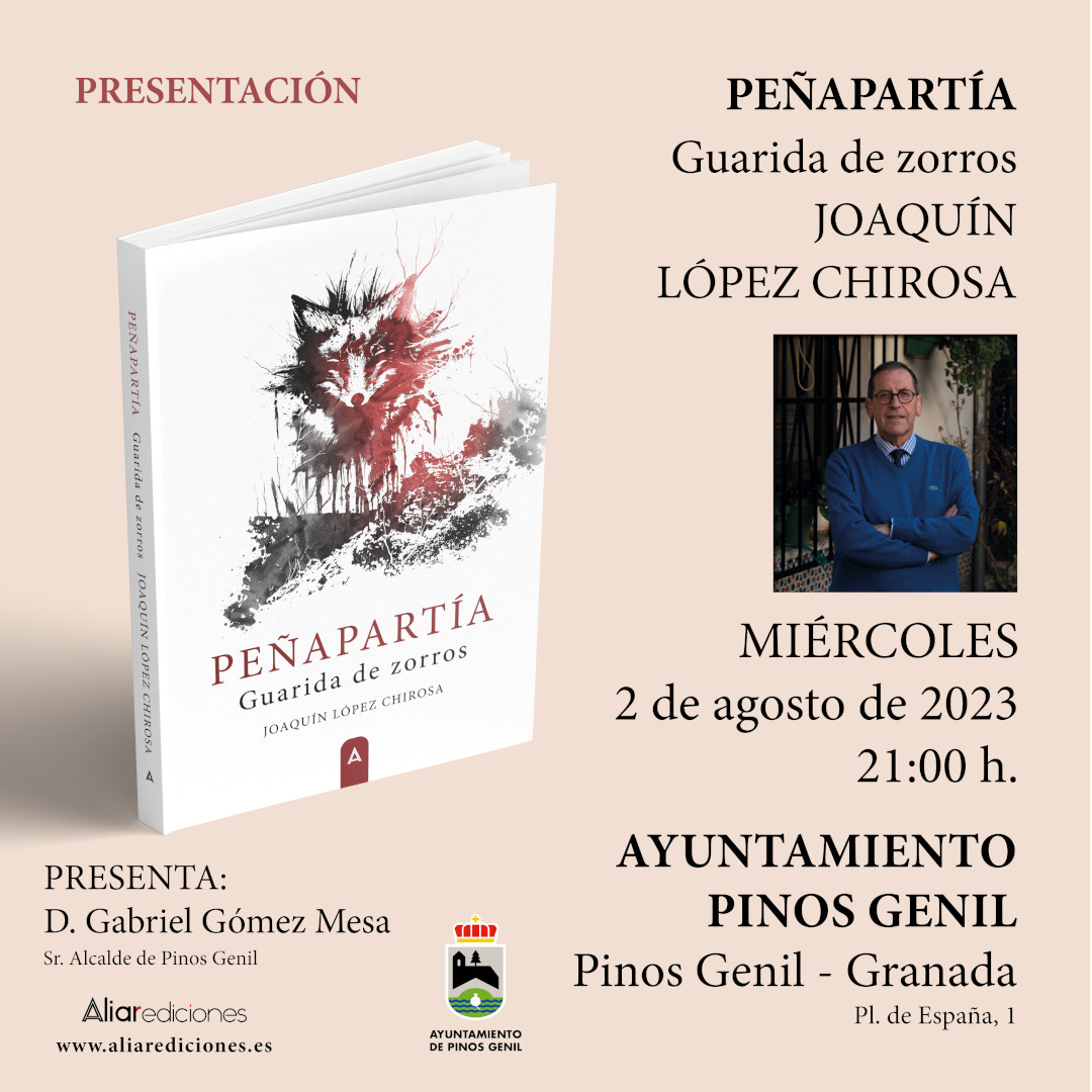 Presentación del libro "Peña Partía Guarida de zorros" de Joaquín López Chirosa