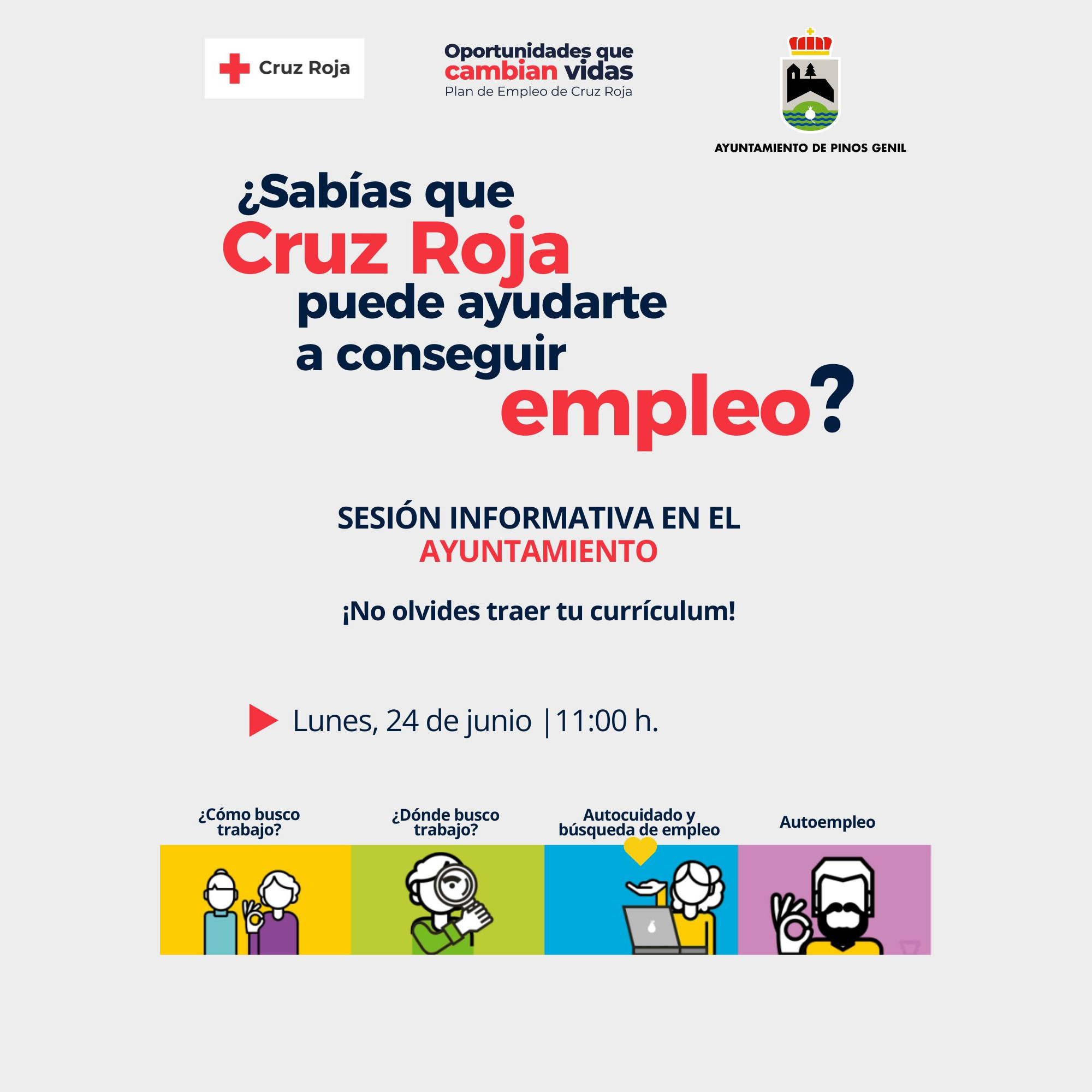 ¿Sabías que Cruz Roja puede ayudarte a conseguir empleo?