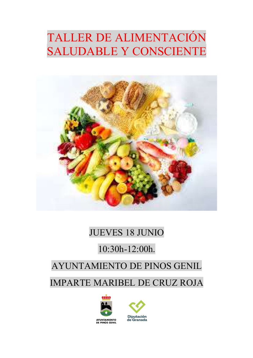 TALLER DE ALIMENTACIÓN SALUDABLE Y CONSCIENTE