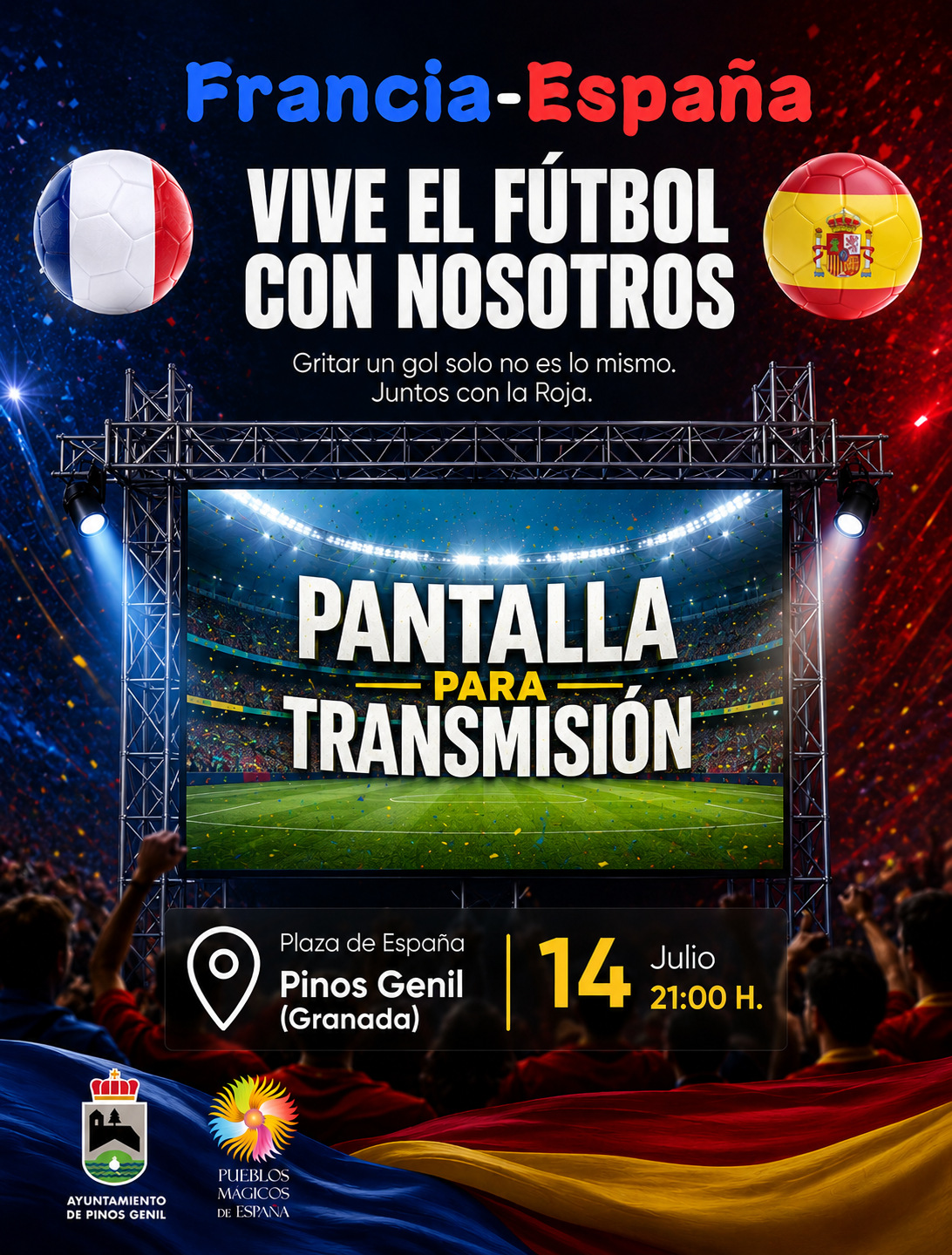 Mundial 2026 - Francia - España. ¡¡¡Vive el fútbol con nosotros!!!