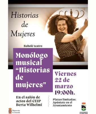 Monólogo Musical "Historias de Mujeres"
