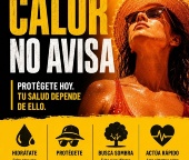 ☀️ EL CALOR NO AVISA. PROTÉGETE HOY.